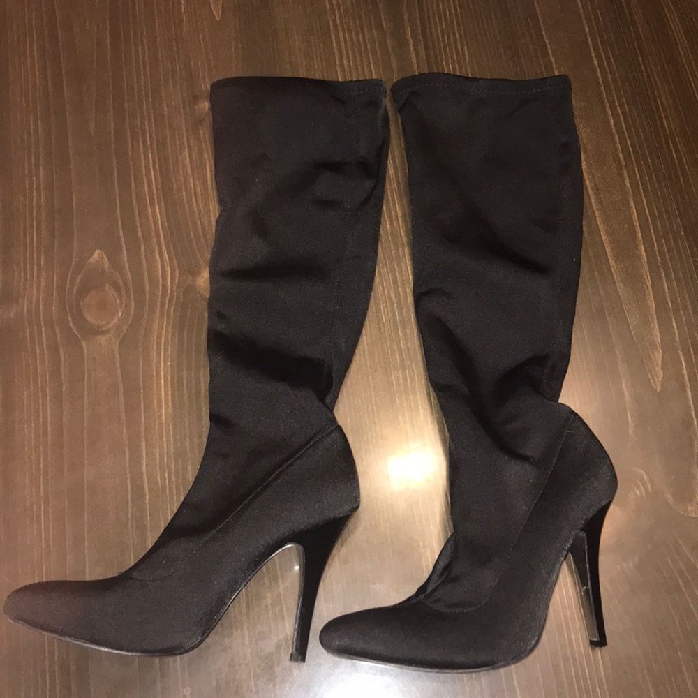 Knee High Black Boots